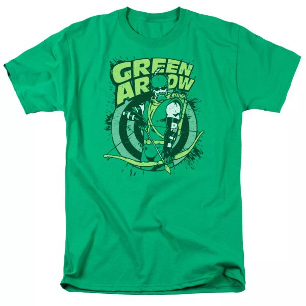 

Green Arrow - On Target T-Shirt DC Comics Sizes S-3X NEW, White;black