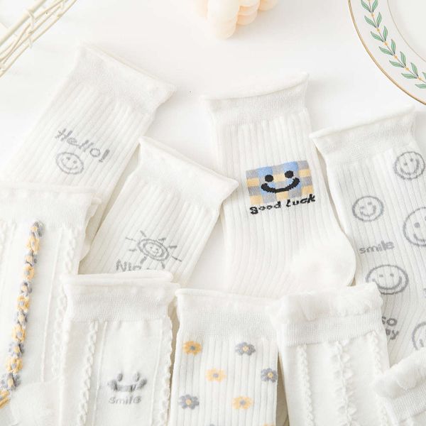 

middle autumn winter stockings, Black;white