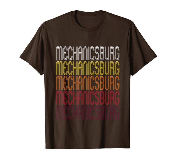 

mechanicsburg, pa | vintage style pennsylvania t-shirt, White;black