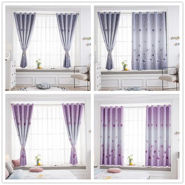 

flowers printing 1pc short curtain living dining room "customise" bedroom & drapes