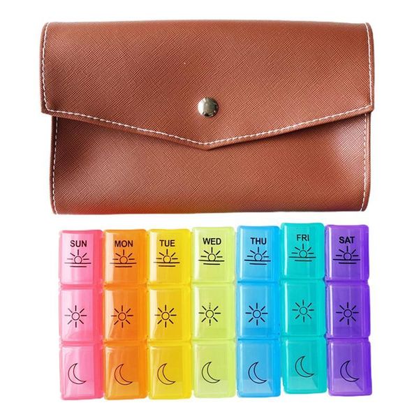 

storage bags 1 set of wallet weekly boxes case portable container daily box for travel