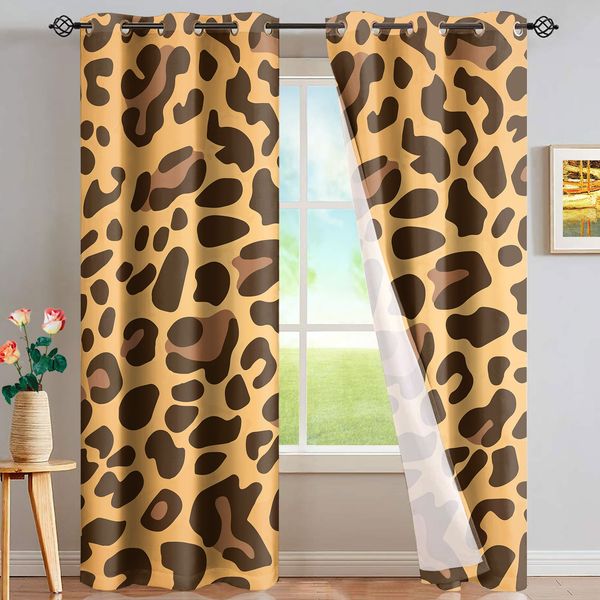 

fashionable curtain home textiles selling polynesian homes indoor leopard
