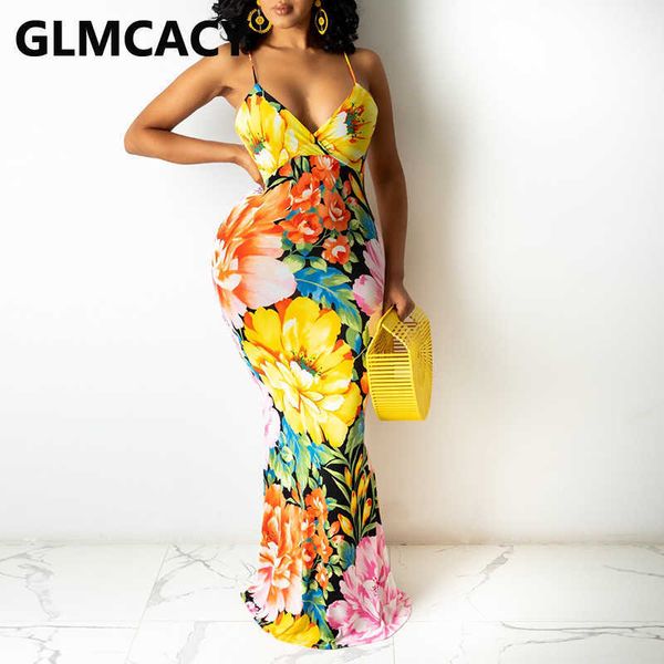

women spaghetti strap floral printed sleeveless maxi dress 210702, Black;gray
