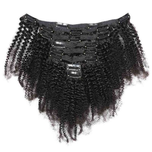 

clip afro kinky curly in hair, Black