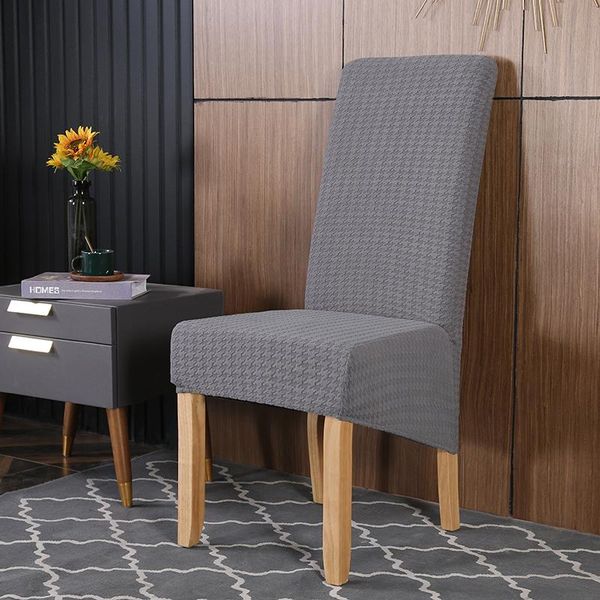 

chair covers elastic cover solid color dining slipcover home office stretch for el party decor