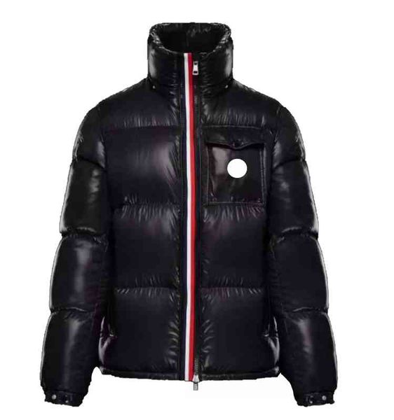 

2022 mens down parkas digner embroidered letter bae womens downs ets, Black