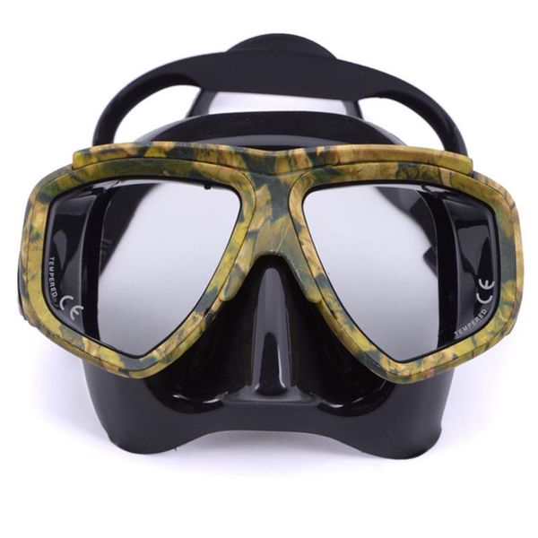 

professional outdoor diving masks goggles watersports equipment with anti-fog scuba one-piece lens gear swimming glasses