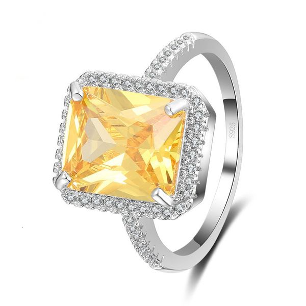 

mens and womens ring luxury zircon for women, Golden;silver