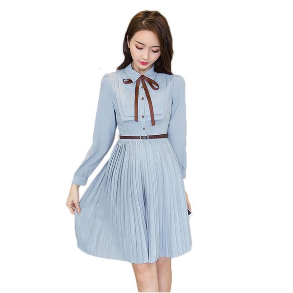 

dress autumn women fashion high-end ladies ladies'departure elegant work in chiffon dressed long lie7, Black;gray