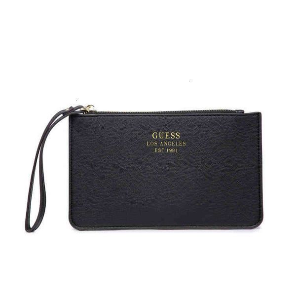 

g u e & s solid color zero wallet women's bag macarone