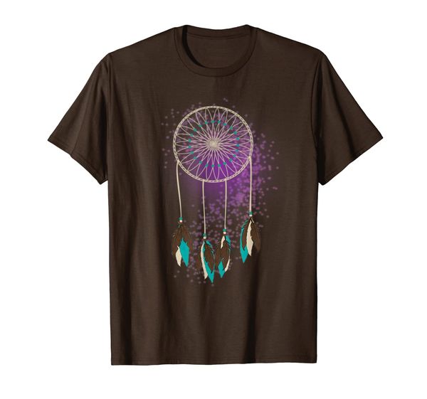 

boho hippie vibes dream catcher t-shirt, White;black
