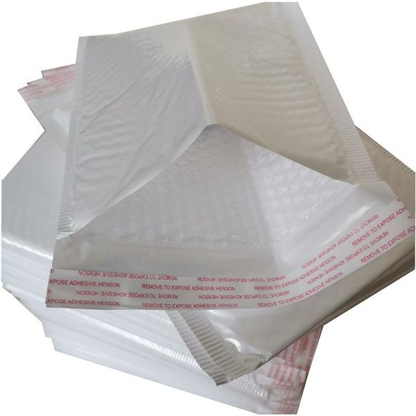 

storage bags 100 pcs/lot white foam envelope self seal mailers padded envelopes with bubble mailing bag packages