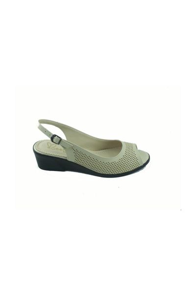 

sandals wedges orthopedic beige color women 's, Black
