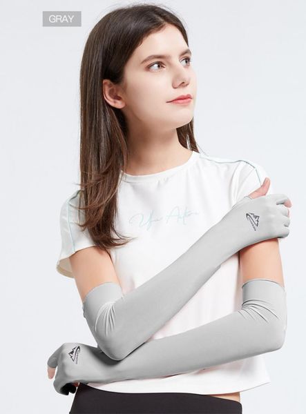 

protection running cycling sleeve arm sleeves bike sunscreen warmer sun professional quick dry mtb cover cuff elbow & knee pads, Black;gray