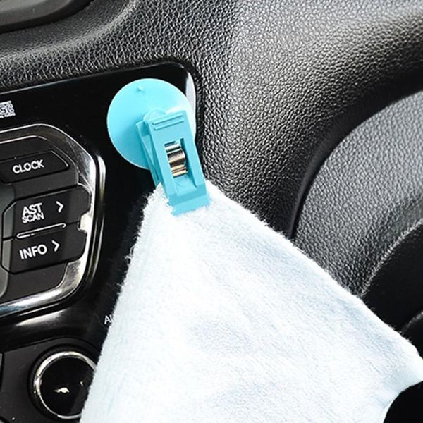 

other vehicle tools 1 pair universal car windshield parking card ticket holder clip organizer suction sucker clips hook holders