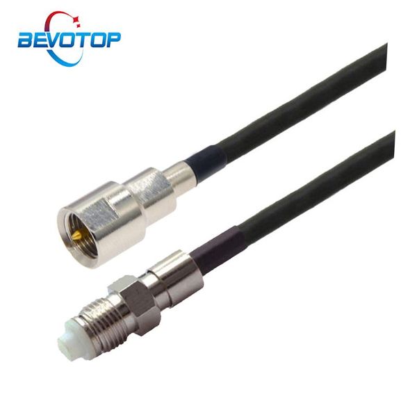 

other lighting accessories 1pcs fme male plug to female jack rf coaxial cable rg174 pigtail m/f extension coax jumper 15cm 50cm