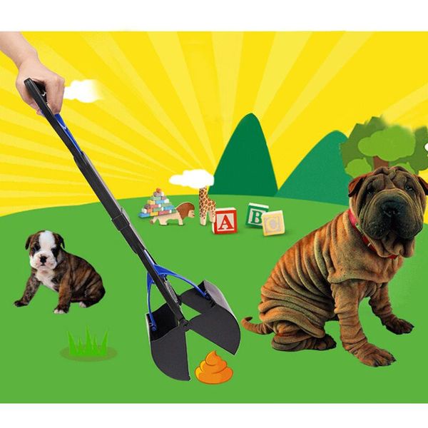 

1pc plastic saw tooth edge small pet poop pickup clip litter pooper scooper dogs puppy cat waste picker cleaning shovel #t2g dog travel & ou