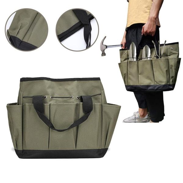 

multi-functional gardening tool storage bag holder organizer garden kits waterproof wear-resistant acks oxford cloth bags