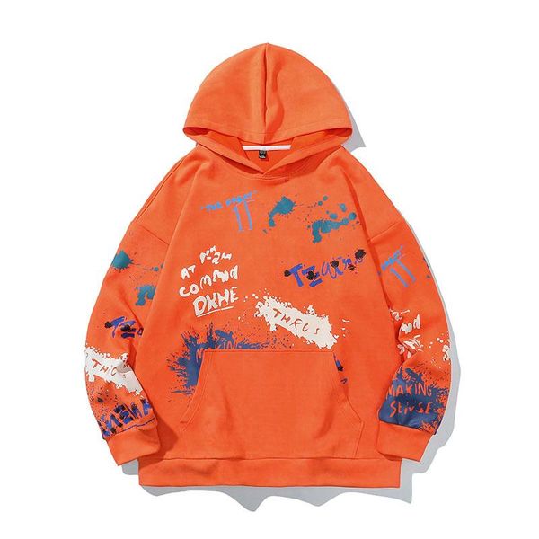 

men's hoodies & sweatshirts oversized men tie dye harajuku pullover 2021 mens japanese streetwear hoodie male korean printed fashions, Black