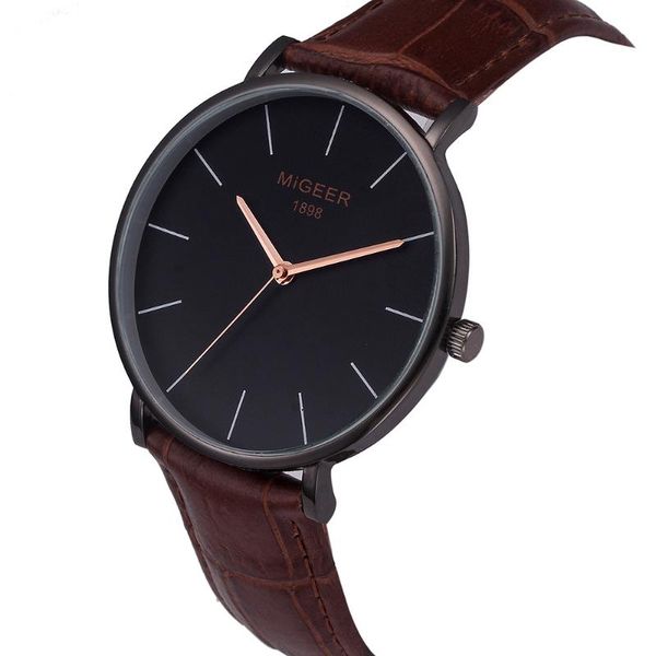 

wristwatches for men and women quartz watches migeer non-machinery network red ultra-thin mesh explosion can be customized, Slivery;brown