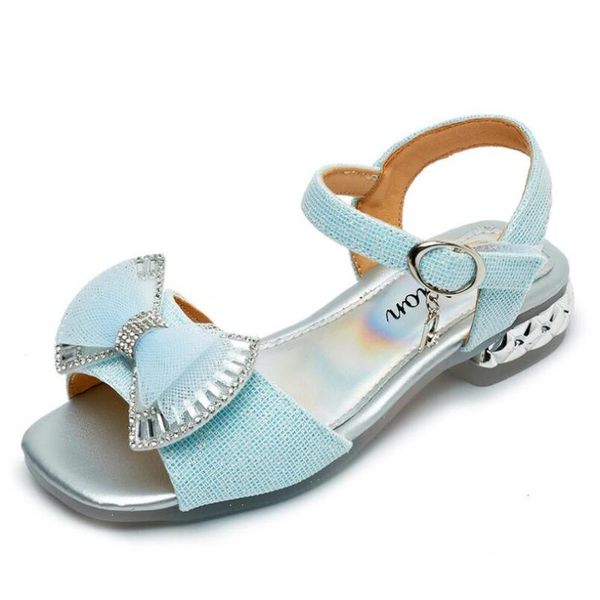 

sandals summer for baby girls shoes flats fling princess glitter children wedding cute sandalias sapato, Black;red