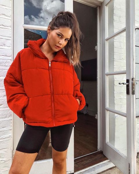 

women's jackets plus size winter zipper pockets coats long cotton casual fur hooded thick warm parkas female overcoat, Black;brown