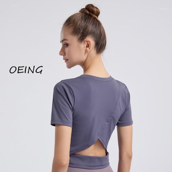 

entgoing plus size yoga women short sleeve gym clothes sportswear running fitness outfit
