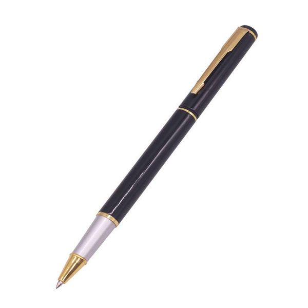 

metal pen 1 pcs ballpoint painting write signature office gift 0.5 mm nib student stationery pens, Blue;orange