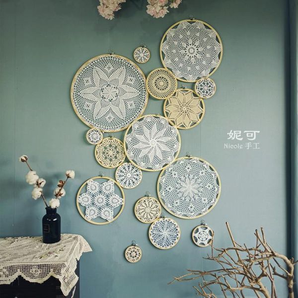 

decorative objects & figurines wall hanging home stay pography wedding window background circle room decor decoration dream catcher