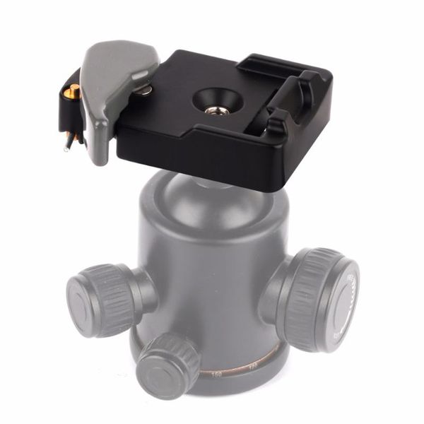 

tripod heads 200pl-14 quick release plate mount adapter with clamp clip kit for dslr 496rc 498rc2 camera head pography spare parts
