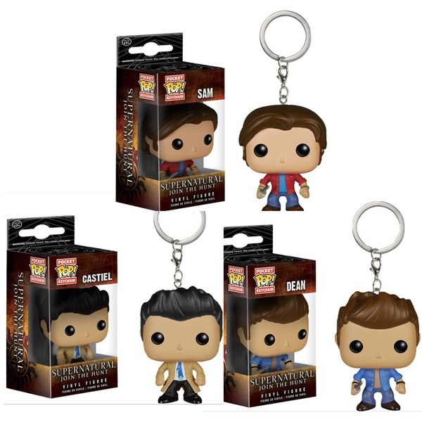 

funko pop evil forces around dean key chain castile model sam pendant doll ornament