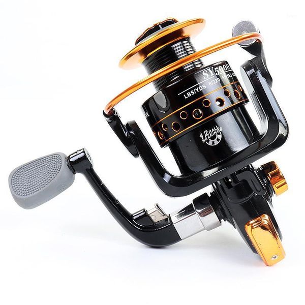 

baitcasting reels spinning fishing reel freshwater saltwater carretilha de pesca 2000-7000 series 5.1:1 rock wedkarstwo vessel wheels gear