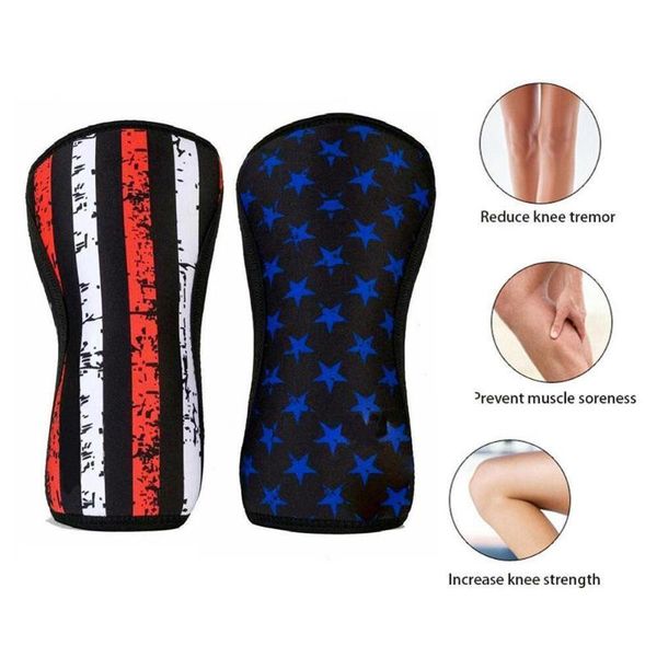 

rubber weightlifting knee pads sleeves for compression powerlifting neoprene support sleeve m2h3 elbow, Black;gray