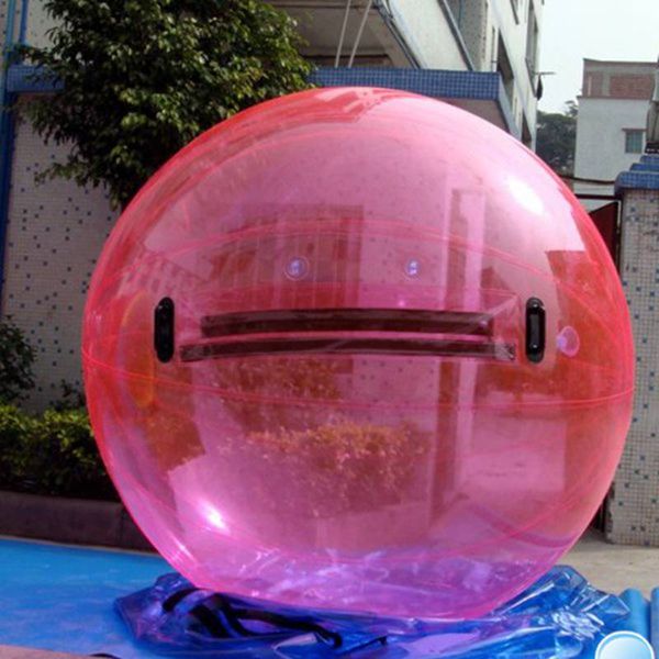 Bola de água de passeio Zorb Hamster Hamster Balls 5ft para 10 pés inflável Zorbing Walker Sphere 1.5m 2m 2,5m 3m