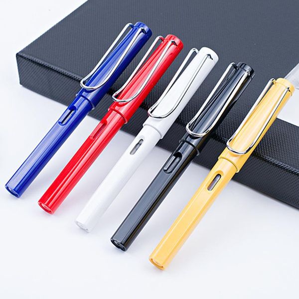 

cute creative student orthodontic posture fountain pen plastic color pens office school supplies stationery