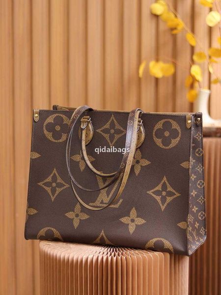 

gglvlouisvitton yslvutton designer onthego handbags ladies shoulder messenger bag luxury genuine leath, Red;black