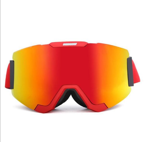 Motocross-Helmbrille, Outdoor-Windschutzscheibe und staubdichter Spiegel, Reitbrille, Schutzausrüstung