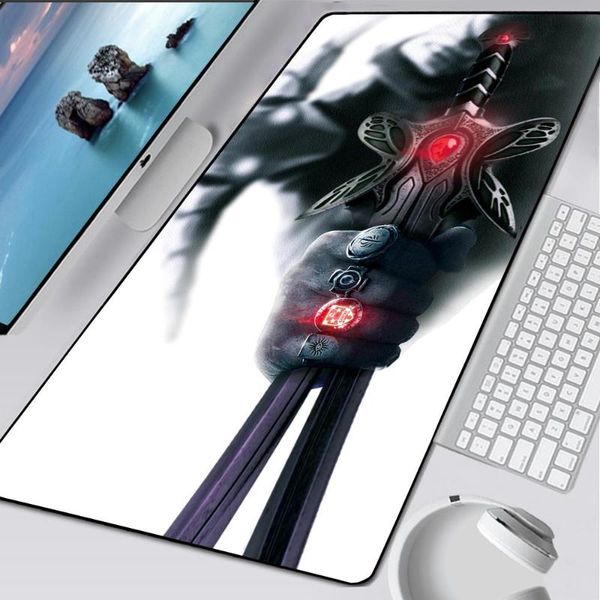 

mouse pads & wrist rests dota 2 xxl customized mousepad rubber speed game computer laplarge soft pad lock edge keyboard notebook desk mi