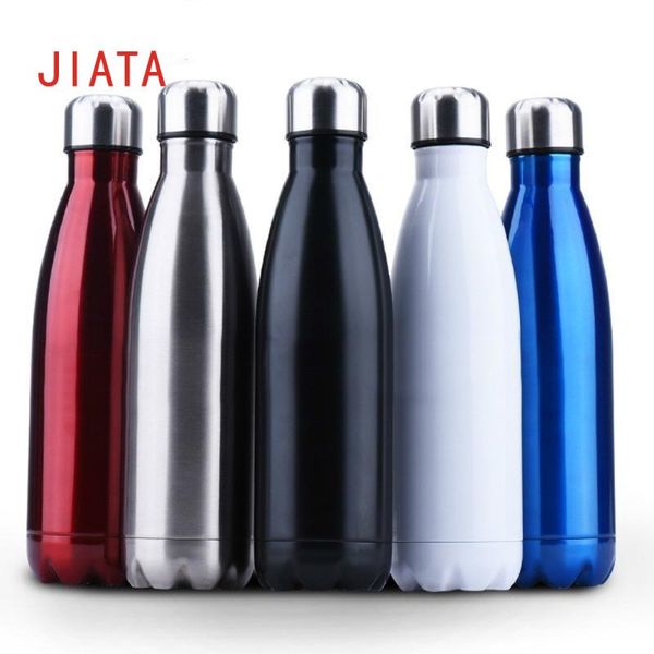 

350/500/750/1000ml 304 stainless steel insulation bottle men and women business office water cups corporate gifts custom bottles