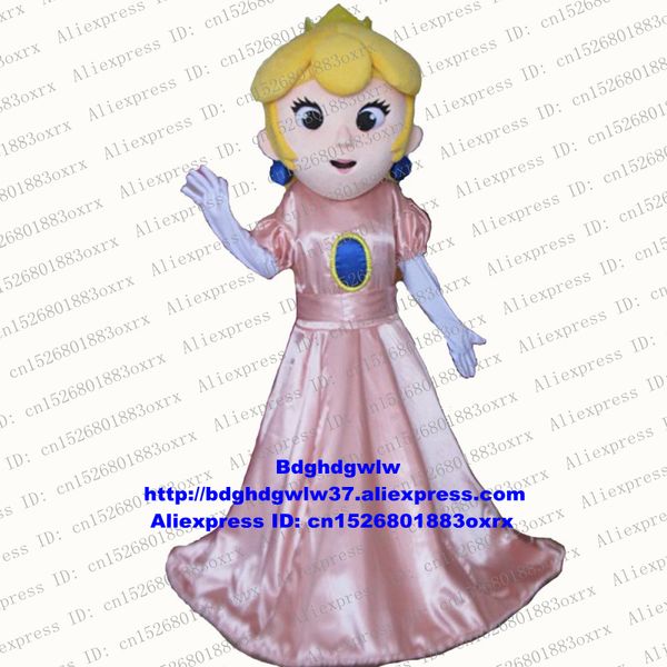 

mascot costumes princess infanta rani mascot costume cartoon character outfit suit routine press briefing large family gathering zx198, Red;yellow