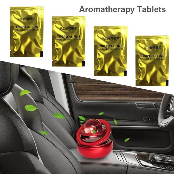 

car air freshener outlet fragrant tablets perfume refill liquid pack