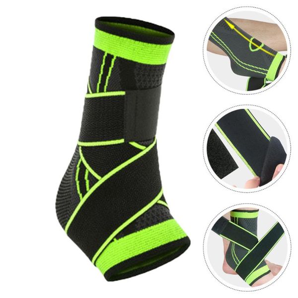 

ankle support sports brace comfortable breathable (green), Blue;black