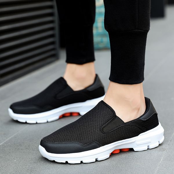 

2021 men women running shoes black blue grey fashion mens trainers breathable sports sneakers size 37-45 wp, White;red