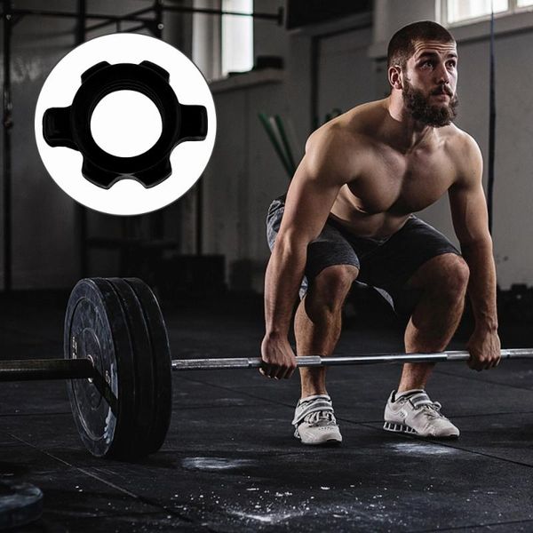 

accessories 4 pcs dumbbell bar nut barbells spin screw clamp fitness equipment