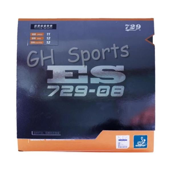 

729-08 es (loop + attack ) pips-in table tennis (pingpong) rubber with sponge version raquets