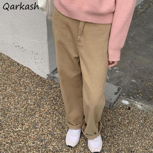 

women's jeans women straight baggy simple boyfriend mopping leisure soft teenagers korean style trendy females trousers all-match est, Blue