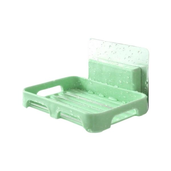 

soap dishes 53ca wall-mounted suction cup dish box punch drain rack handmade case