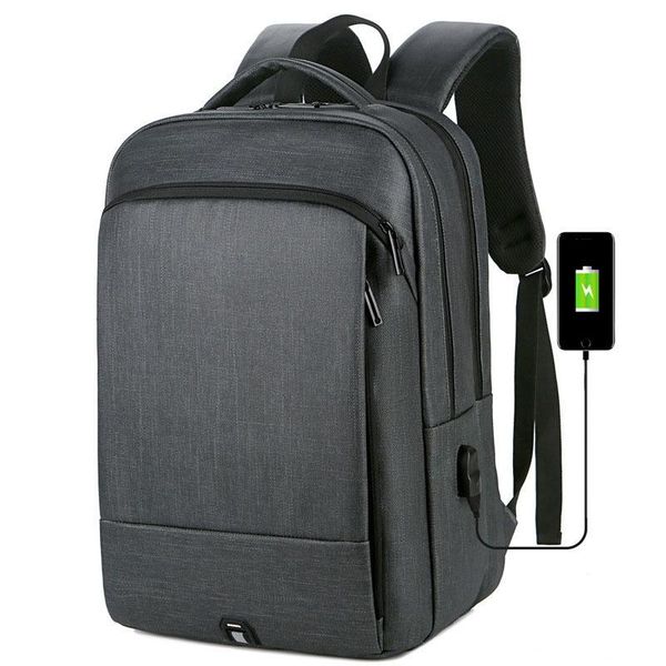 

backpack waterproof men women breathable large capacity business lapbagpack usb charging outdoor travel back pack