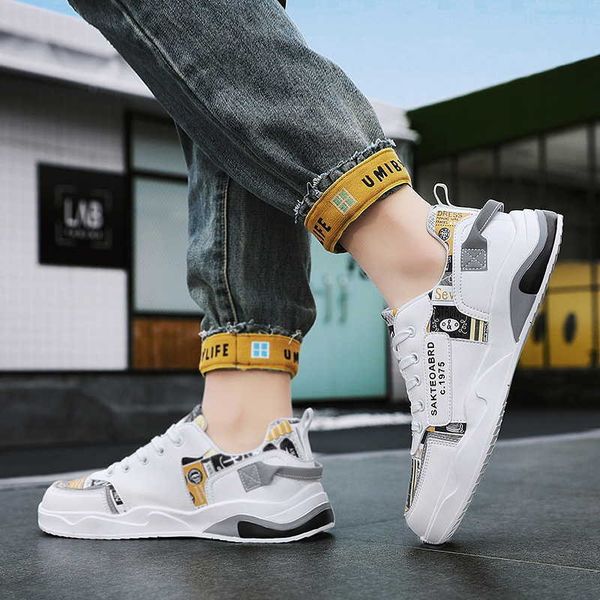 

2021 autumn low board shoes men's fashion personalized sports korean casual