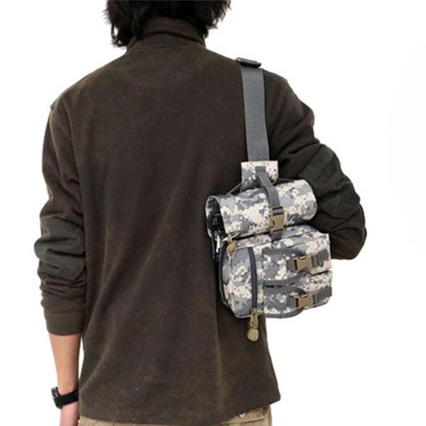 

men waist bag tactical waterproof outdoor military hiking army bags desert small belt